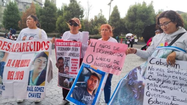 Organizaciones piden a Sheinbaum aceptar ayuda internacional por desapariciones