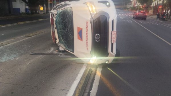 Funcionario de la SGIRPC atropella a motociclistas en Cuauhtémoc
