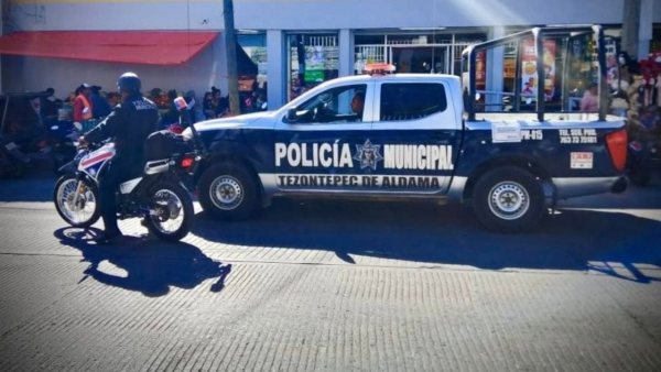 Detienen a altos mandos de policía en Tezontepec, Hidalgo por vínculos delictivos